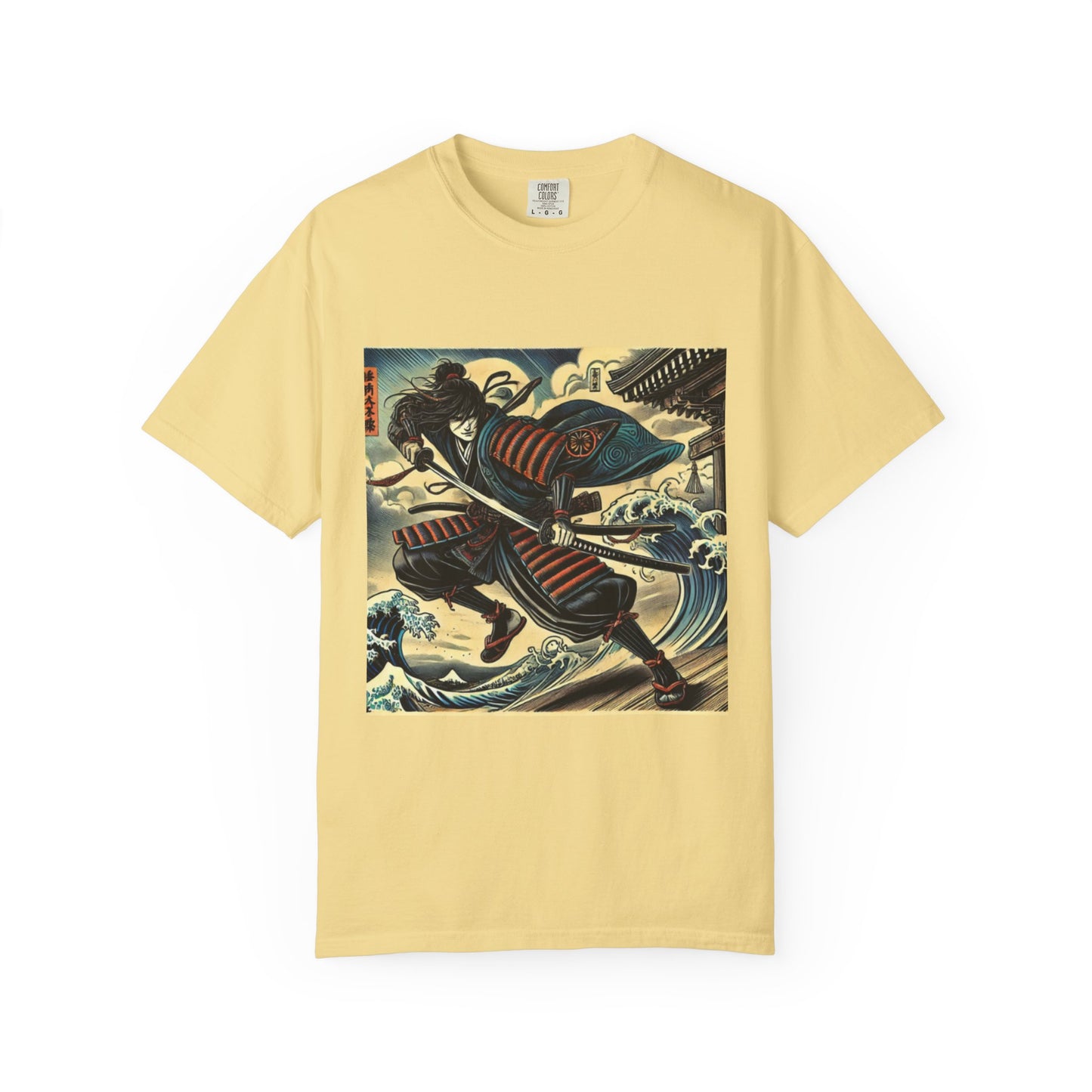 Ninja Wave Unisex T-Shirt | Vintage Art Tee | Casual Streetwear | Anime Style Tees | Gift for Summer | Japanese Unisex T-Shirt