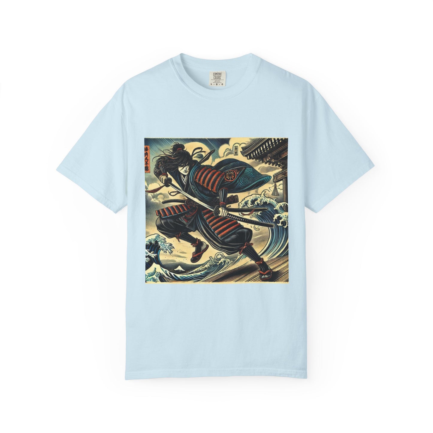 Ninja Wave Unisex T-Shirt | Vintage Art Tee | Casual Streetwear | Anime Style Tees | Gift for Summer | Japanese Unisex T-Shirt