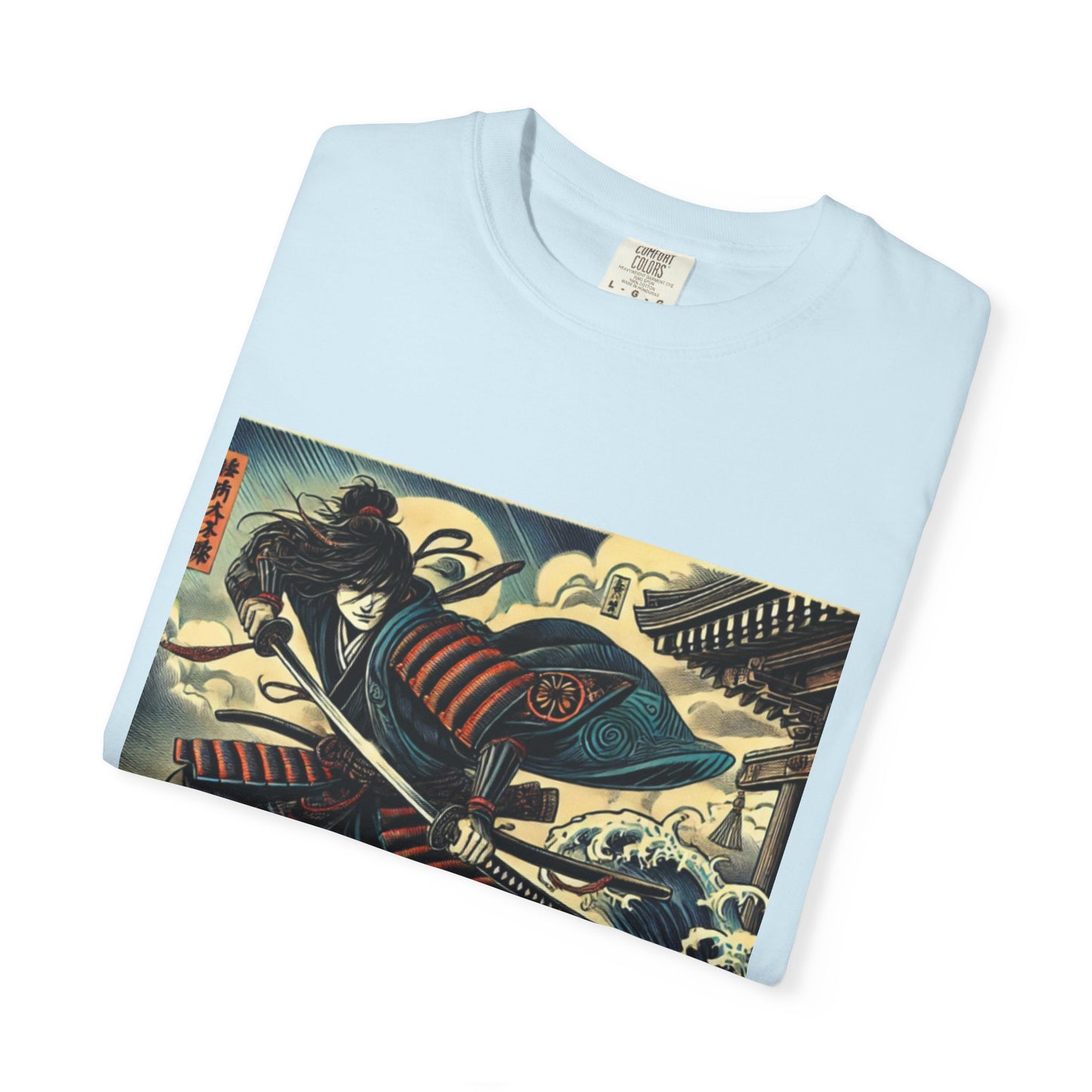 Ninja Wave Unisex T-Shirt | Vintage Art Tee | Casual Streetwear | Anime Style Tees | Gift for Summer | Japanese Unisex T-Shirt